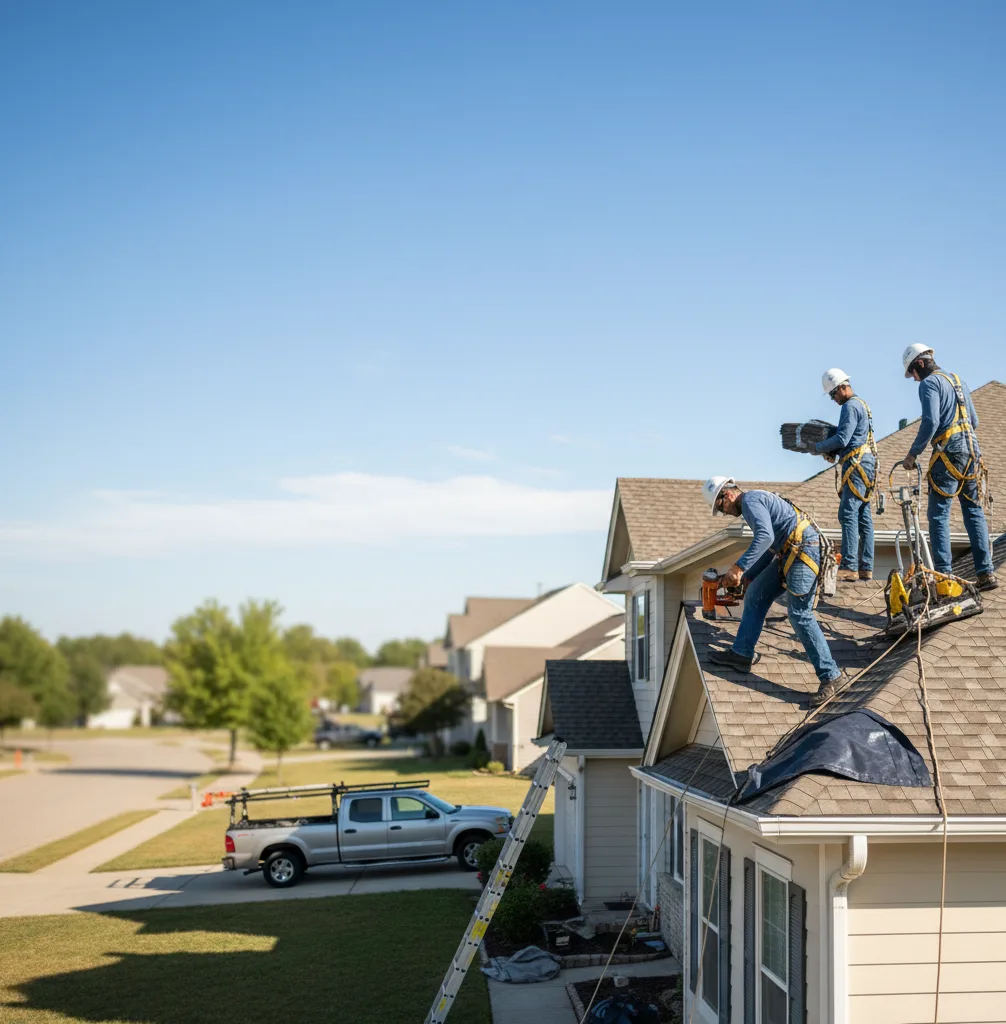 Roof Repair in Kemp